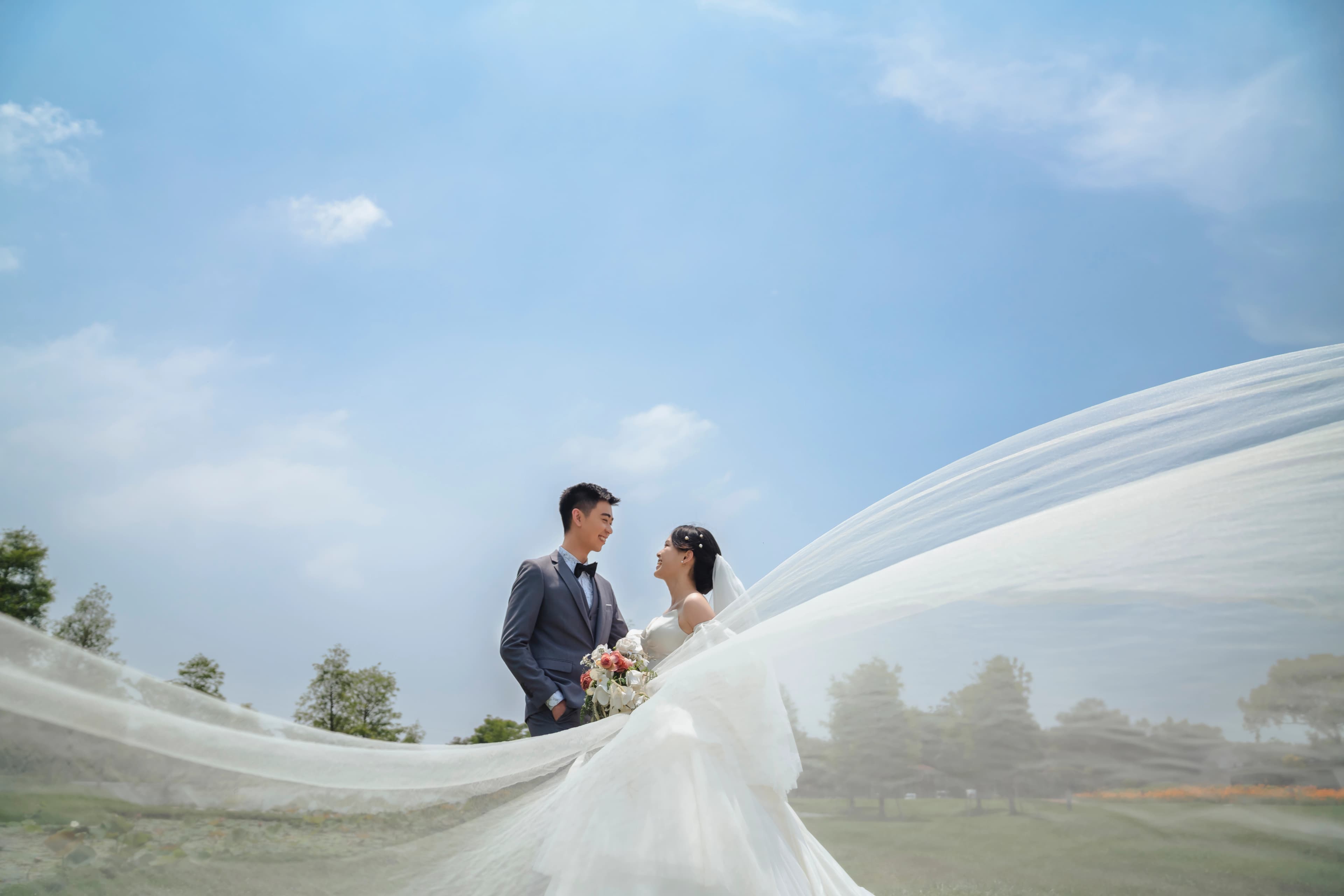 Wedding couple